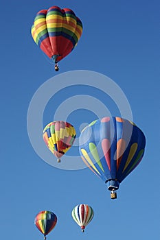 Hot air balloons