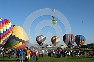 Hot air balloons