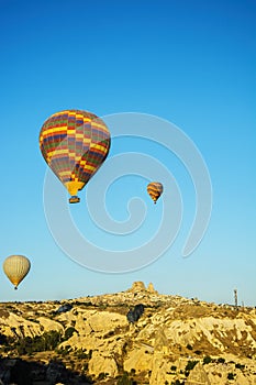 Hot air balloons