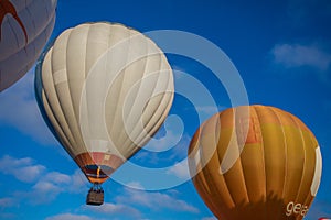 Hot air balloons