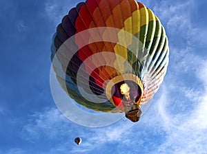 Hot air balloons at the Arizona Balloon Classic