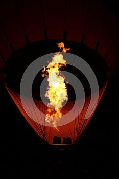 Hot Air Balloons Burner Flames