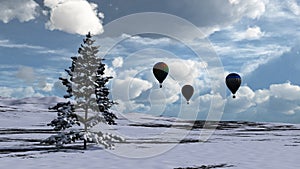 hot air balloons photo