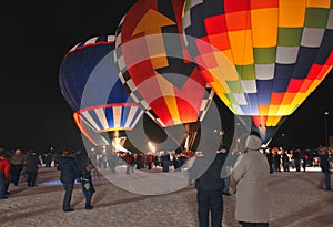 Hot Air Balloons - Moon Glow