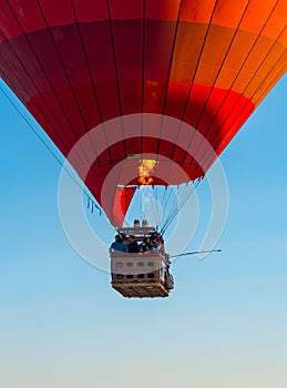 Hot Air Balloons Over Love Valley in Cappadocia, Turkey at Dawn