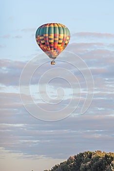Hot air baloon over Bloemfontein