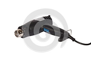 Hot air gun isolated