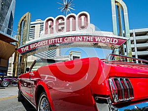 Hot August Nights event, downtown Reno, Nevada