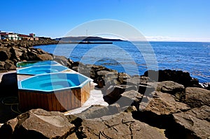 Hot bath iceland