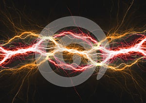 Hot burning fire lighning,