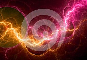 Hot burning lightning