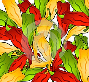 Hot Chili Peppers Background