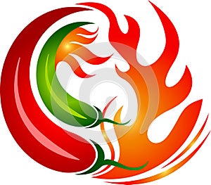 Hot chilly logo