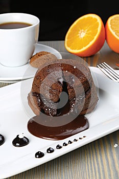 Hot Chocolate Souffle photo