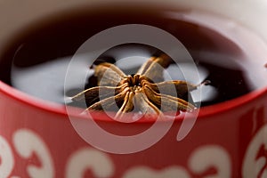 Hot Christmas glogg drink photo