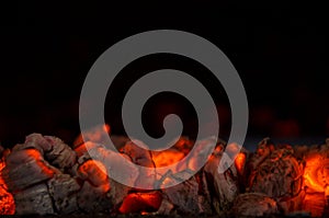 Hot coals photo