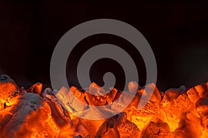 Hot coals photo