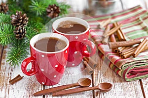 Hot cocoa drink