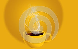 Hot coffee