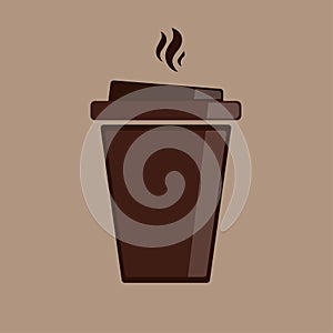 Hot Coffee cup vector