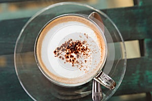 Hot coffee (mocaccino)