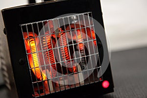 Hot Coils in a Space Heater