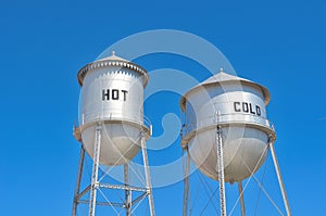 Hot & Cold Water Towers.