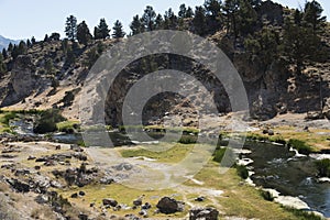 Hot Creek Geological Site - Cliffs