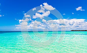 Day caribbean sea sky cloud