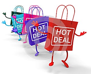 Hot Deal Bag that Shows Sales, Bargains, and Deals