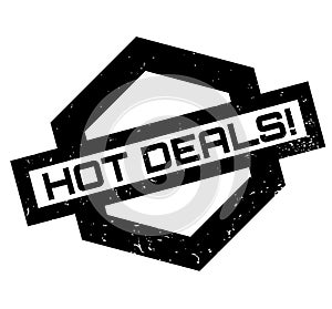 Hot Deals rubber stamp