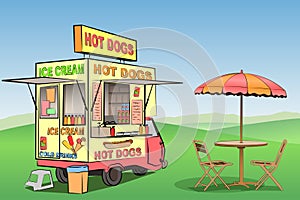 Hot Dog, Ice Cream