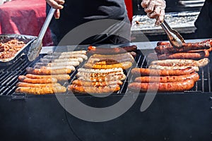 Hot Dogs Bratwurst and Sausages