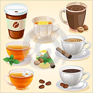 Hot drink set