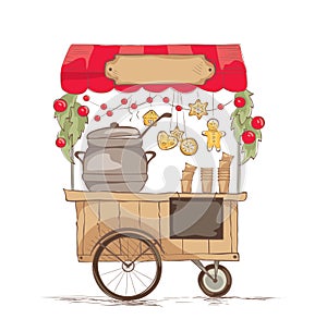 Hot drinks on wheels.