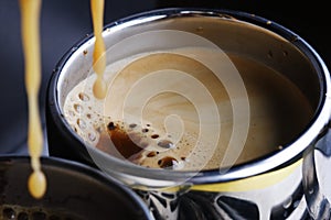Hot espresso photo
