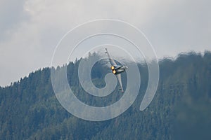 hot exhaust jet Typhoon Eurofighter interceptor afterburner photo