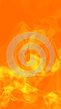 Hot Fiery Flames Background