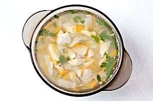 Hot fish soup