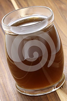 Hot fresh apple cider