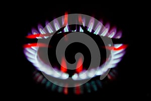 Hot gas burner
