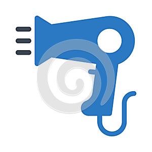 Hot glyph colour vector icon