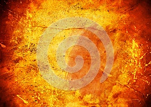 Hot Grunge Background