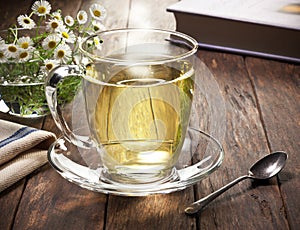 Hot Herbal Tea Cup