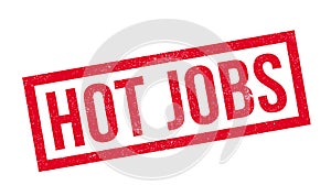 Hot Jobs rubber stamp