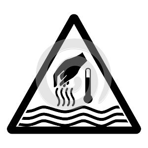 Hot Liquid and Steam Symbol Sign,Vector Illustration, Isolate On White Background Label. EPS10
