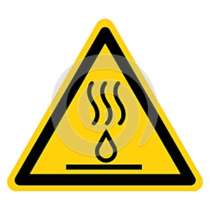 Hot Liquids Symbol Sign, Vector Illustration, Isolate On White Background Label .EPS10