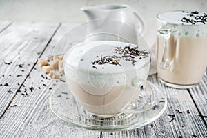 Hot London Fog Tea Drink