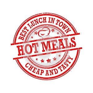 Hot Meals, Best lunch in town, Cheap and Tasty