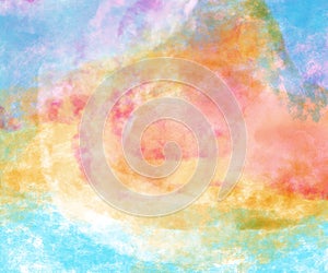 Hot mixed watercolor background desgin